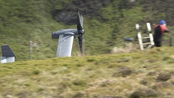 Watching Military Aircraft from a Windy Cad West - Mach Loop