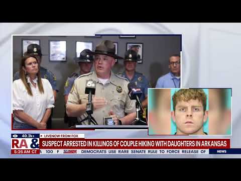 Teacher Arrested In Killing Of Couple Hiking Arkansas LiveNOW From FOX