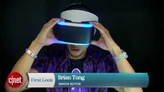 First Look: Hands-On with Sony's Project Morpheus Virtual Reality Headset