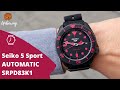 UNBOXING 2020 SEIKO 5 AUTOMATIC STEALTH BLACK/RED SRPD83K1