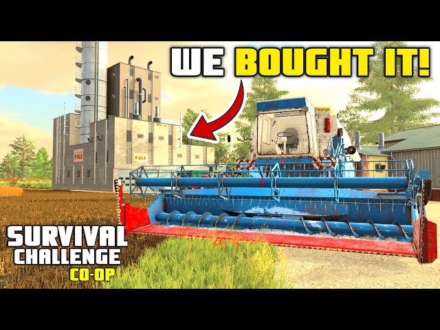 WE BOUGHT IT!!! MASSIVE INVESTMENT | Survival Challenge CO-OP | FS22 - Episode 36 class=