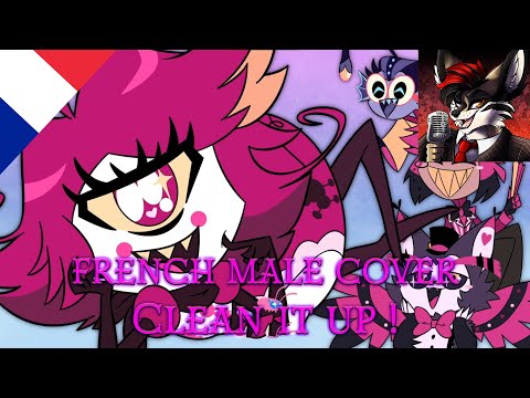 French Male Cover Clean It Up Hazbin Hotel S2 Zaxos Et Tamaki 
