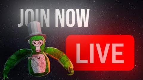 gorilla tag live WITH VIEWERS!  (NOT STOPPING T