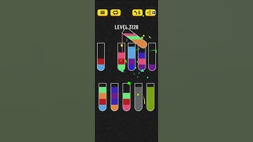 water sort puzzle level 3128