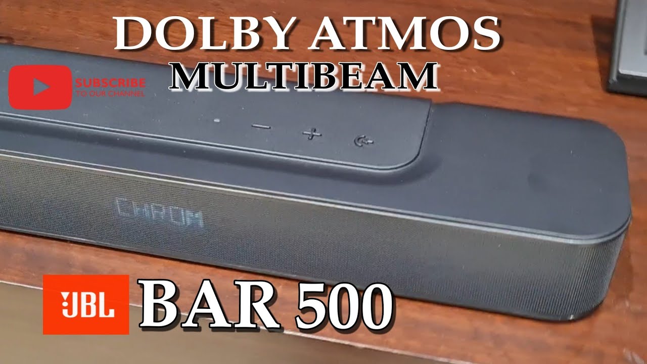JBL Bar 500 quick guide YouTube test and sound 