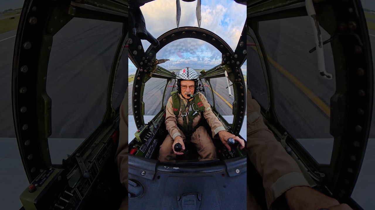 Nothing beats the sound of a Merlin V12 🙌 | P-51C “By Request” takeoff at SUN ‘n FUN 2026