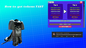 How to get tokens FAST (Button simulator mania)  [Tutorial]