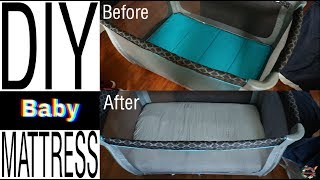 DIY PACK AND PLAY MATTRESS| LIFE HACK 