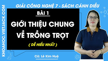 Công nghệ Lớp 7 Bài 1: Giới thiệu chung về trồng trọt | Giải Công nghệ 7 | Cánh diều (DỄ HIỂU NHẤT)