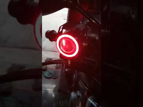 LAMPU TEMBAK MOTOR U7 KENA TILANG || LAMPU VARIASI. 