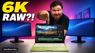 How to Edit R3D 6K RAW on a MacBook Neo… This Shouldn’t Be Possible