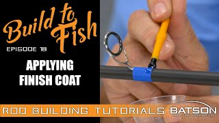 Build to Fish: Episode 18 - Applying Finish Coat
During final step to finishing your custom rod you will apply the finish coat. See how we use FlexCoat High Build in one coat. If you prefer a light build finish, use two coats of rod finish.
FOLLOW US:
Website: www.batsonenterprises.com
Facebook: https://www.facebook.com/BatsonEnterprises
Twitter: https://twitter.com/FishRainshadow
Instagram: https://www.instagram.com/teamrainshadow
Batson Enterprises is the larges wholesaler / distributor of rod blanks and rod components in the United States. Our brands include: RainShadow Rod Blanks, ALPS Rod Components, ForeCast Rod Components, The Ultimate Reamer
Batson Enterprises
130 Harrison, Suite 8
Sequim, WA 98382
Phone: (877) 875-2381
sales@batsonenterprises.com Build to Fish: Episode 18 - Applying Finish Coat