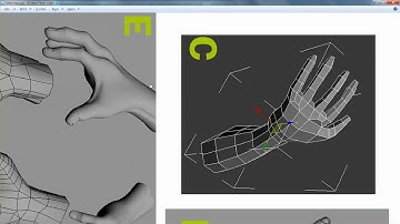 Hand Modeling demo by Mr David with Maya 2016 Part 1