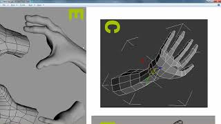 Hand Modeling demo by Mr David with Maya 2016 Part 1