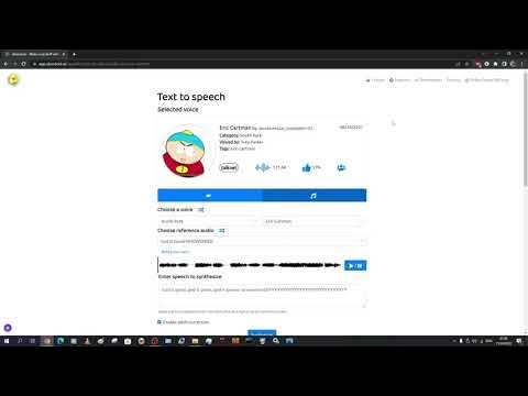 New Uberduck.ai Make for text to speech Talking Ben 