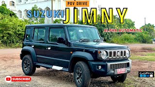 POV Drive | All New 2023 Maruti Suzuki JIMNY | Alpha Automatic | Heavy Rainy Day Drive  | Jonnxoo