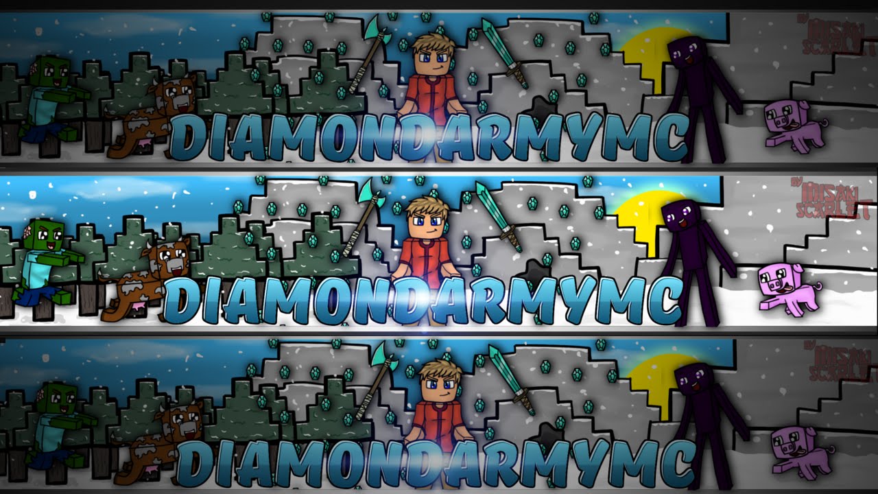 Speed-Art: Minecraft Banner | DiamondArmyMC