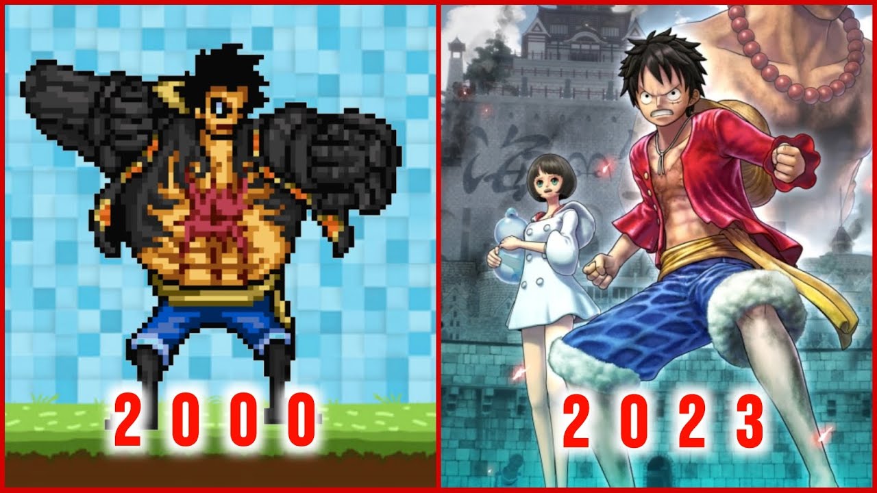 Evolution of One Piece Games ( 2000 - 2020 ) 