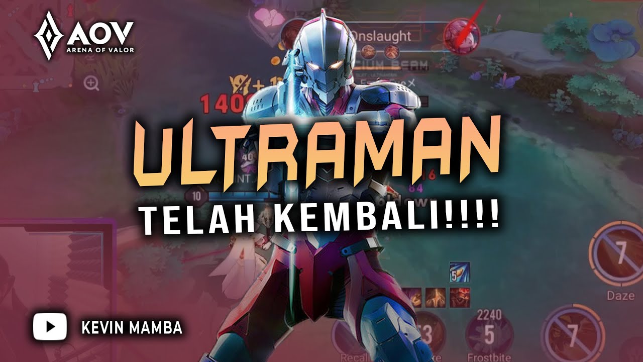 ULTRAMAN TELAH KEMBALI KE ANTARIS! 😎 | AoV | 傳說對決 | RoV | Liên Quân Mobile