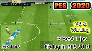 3 Tips to Fix Lag / Crash in PES 2020 MOBILE