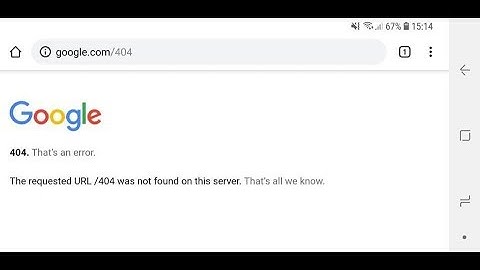 Apa Itu Kode 404 " Page Not Found " ?