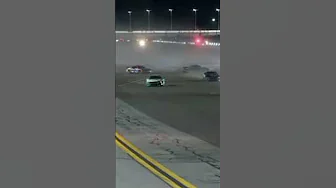 reaction to Berry's flip #nascar #nascarcrashes #racing #car #crash #automobile #race #racecar #flip thumbnail