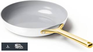 Caraway Nonstick Ceramic Frying Pan (2.7 qt 10.5") Non Toxic PTFE