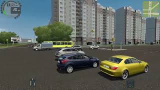 City Car Driving | Ford Focus 3 Fast Drive On Motorway | Logitech G29 screenshot 1