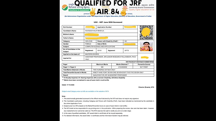 UGC NET RESULT-2024🎉 #ugcnet #shorts #youtubeshorts