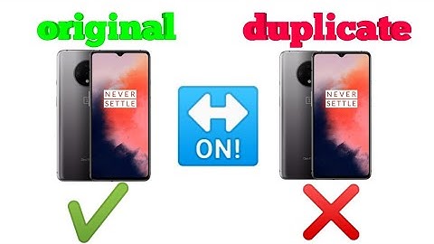 How to check OnePlus mobile original or duplicate @PBProduction2021