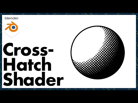 Cross-Hatch Shading in