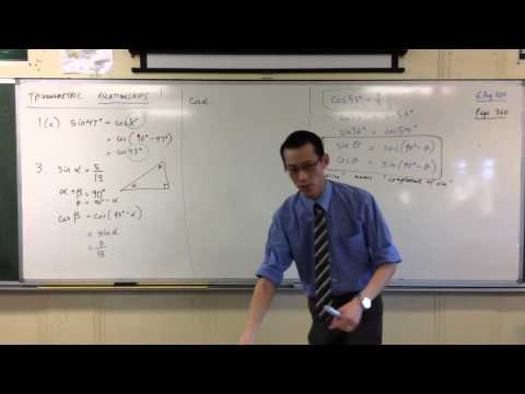 Trigonometric Relationships (3 of 3: Manipulating Sine & Cosine)