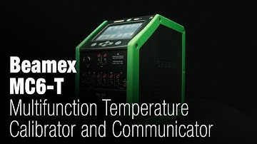 Beamex MC6-T Multifunction Temperature Calibrator and Communicator