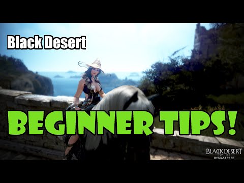 [Black Desert] Beginners' Tips! | 5 Lesser Known Things to Help on Your Adventure!
