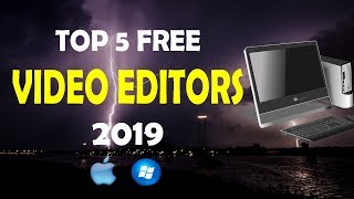 Top 5 Best FREE Video Editing Software (2019) screenshot 5