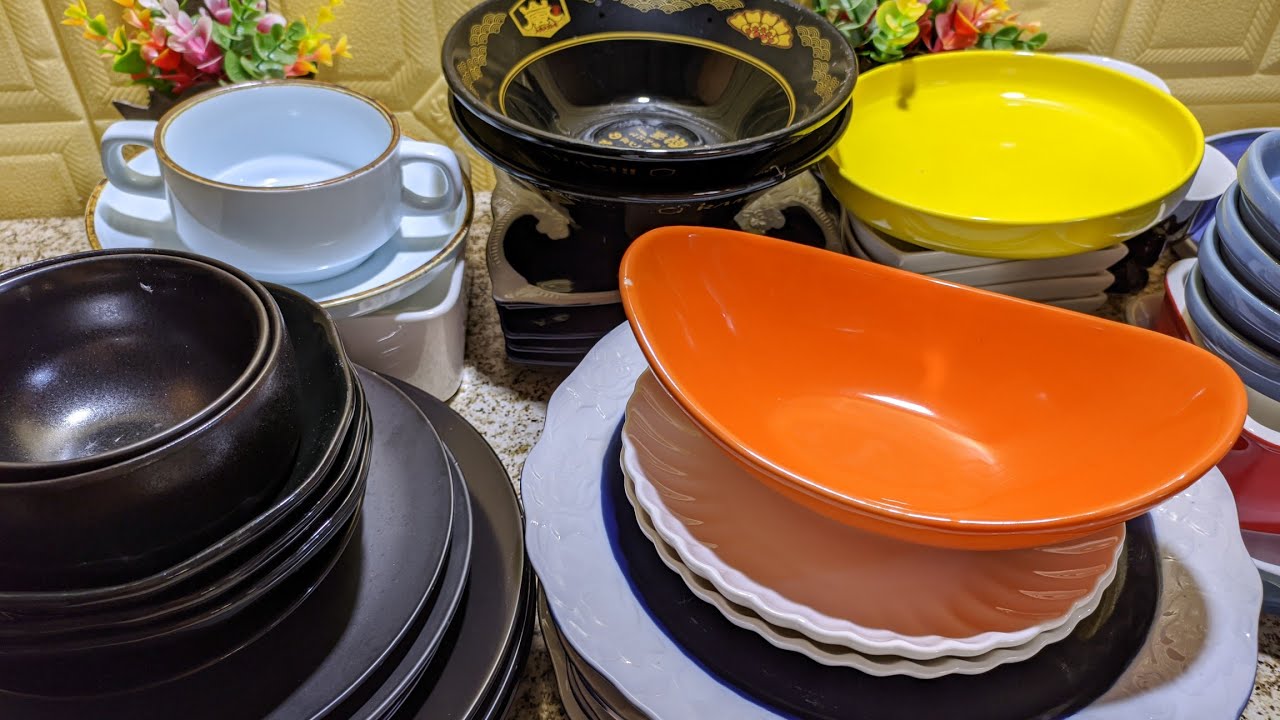 مشترياتي للمطبخ مواعين باله حاجه الف وأكثر من 1000