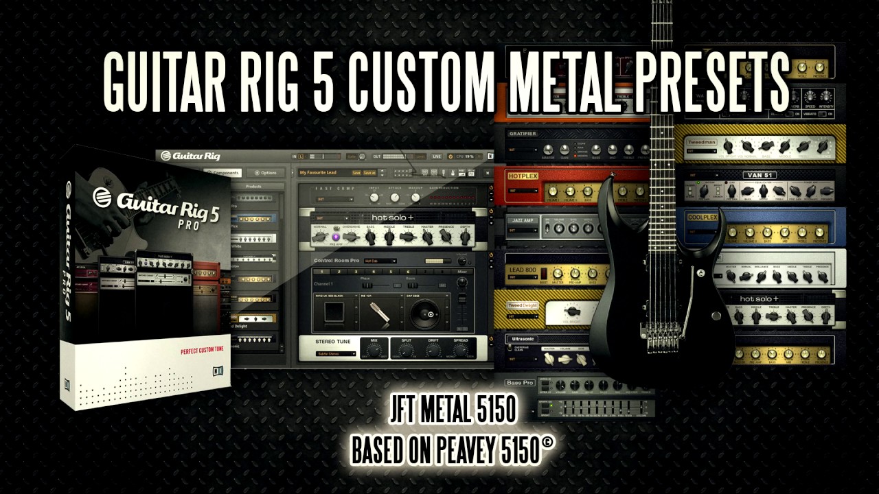 guitar rig 5 metal presets