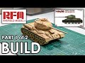 Rye Field Models T34/85 Chinese Volunteer Tank Model Kit Build Video Part 1 of 2