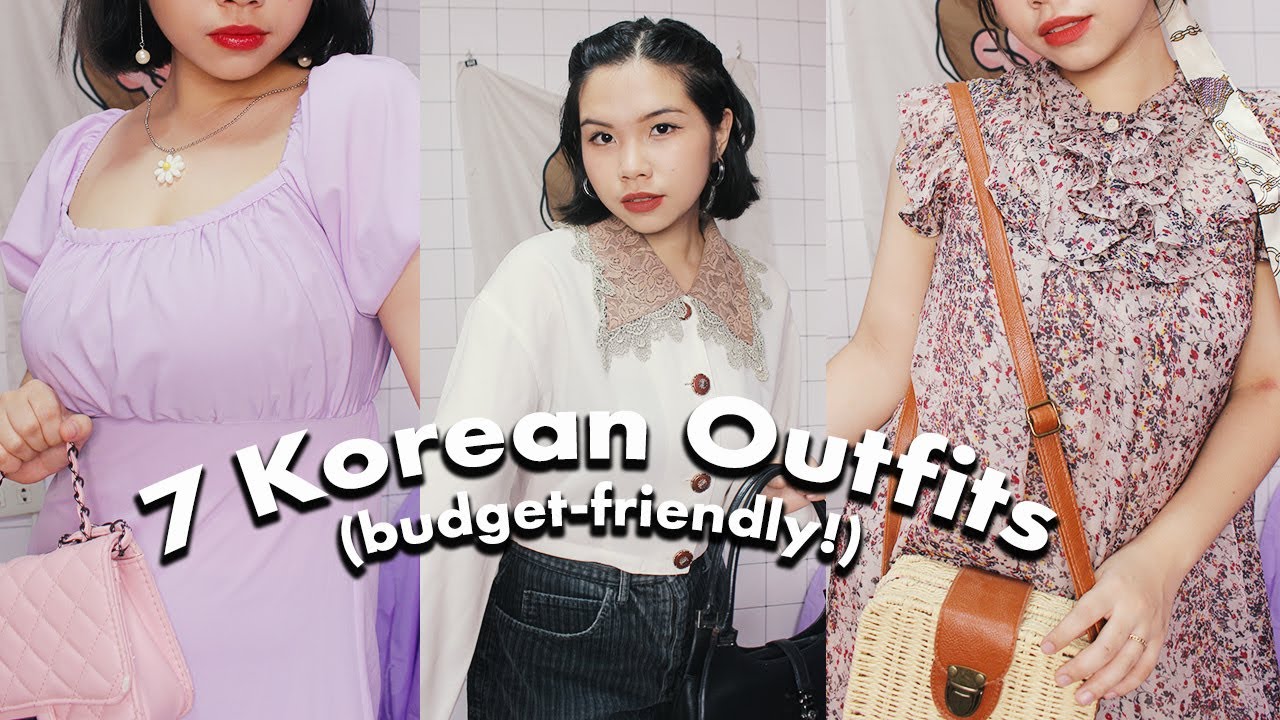 7 Korean Fashion Ideas On A BUDGET | Lookbook (PHILIPPINES) - YouTube