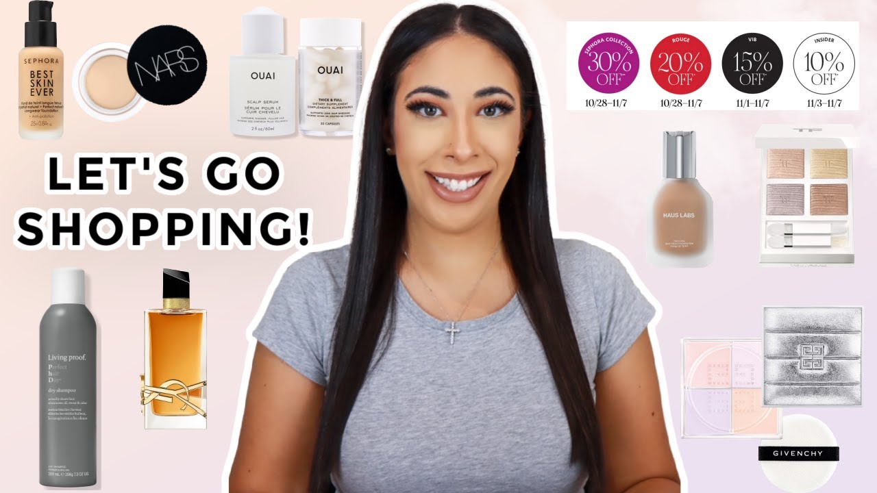 SEPHORA SALE FALL 2022- WHAT’S IN MY CART! | JENIFER LARSON