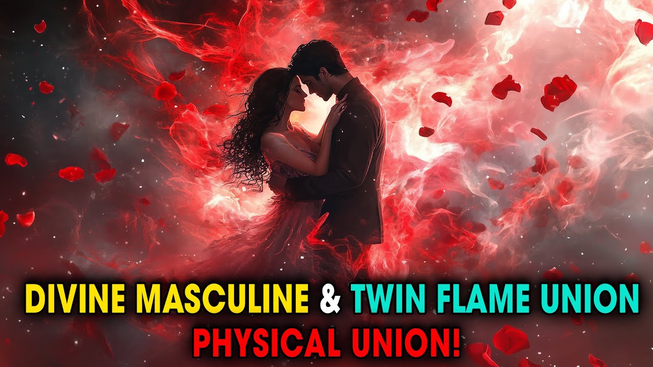 Twin Flames 🔥 How the Divine Masculine Manifests Physical Union ...