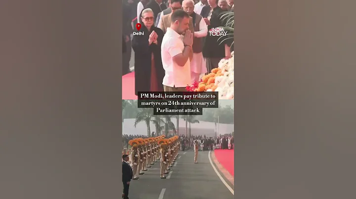 PM Narendra Modi pays tribute to martyrs of 2001 Parliament terror attack