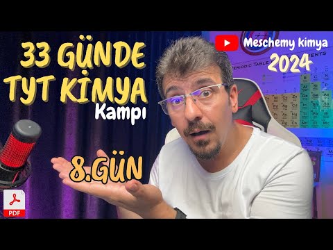 Kimyasal Türler Arası Etkileşimler 1 | 33 Günde TYT Kimya Kampı | 9. Sınıf | 8. gün