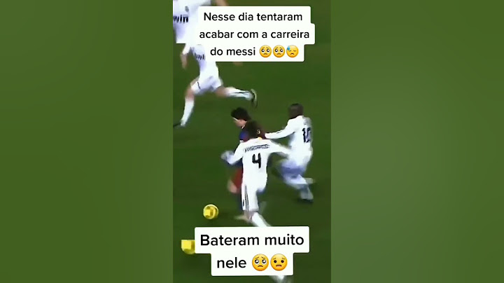 O dia que tentaram acabar com a carreira do Messi #shorts