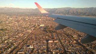 Aproximación y aterrizaje al Aeropuerto de Mendoza Austral E190AR AU2530