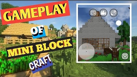 Mini Block Craft - for Android Gameplay video