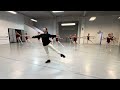 Inside our regular ballet technique class osipova ballet academy  vaganova training in california