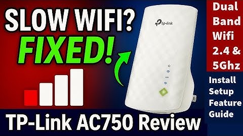 TP-Link AC750 WiFi Extender | Review &  Setup | Best Budget WiFi Booster for Home? | 2.4 & 5Ghz Band