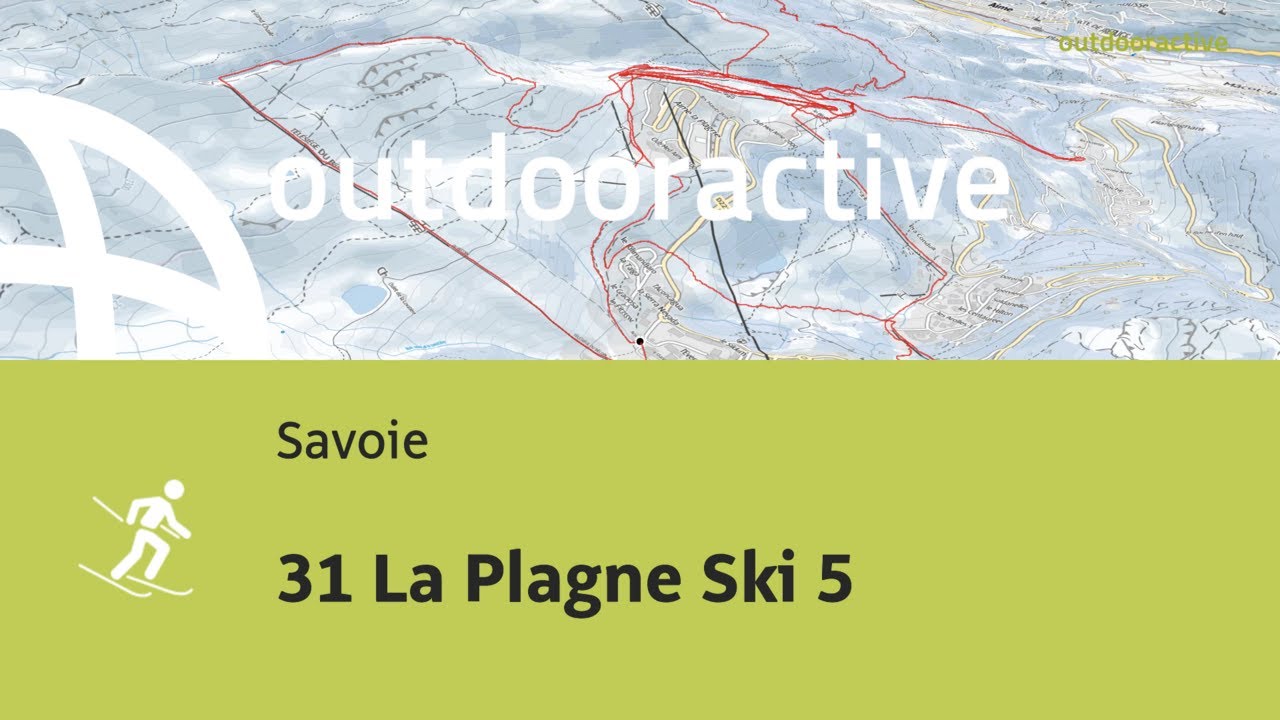 Flyover video: 31 La Plagne Ski 5