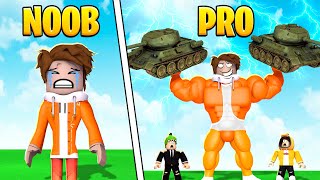 ¡PASAMOS DE MAMADISIMO NOOB A MAMADISIMO PRO! 💪😎 | SRGATO SE CONVIERTE EN EL MAS FUERTE DE ROBLOX!